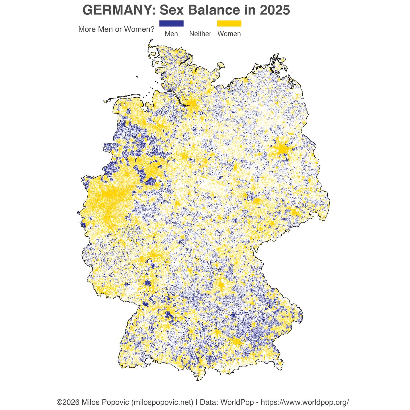 GERMANY: Sex Balance in 2025